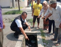 Respon Cepat Keluhan Warga, Bupati Bangkalan Turun Langsung Tinjau Drainase di Kawasan Telang