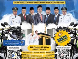 Kampus UTM Siap Guncang! Meriahkan Dies Natalis ke-25, Universitas Trunojoyo Madura Gelar Pesta Rakyat, Fun Walk, dan Festival Sate Nusantara Bertabur Hadiah Umroh