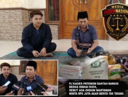 Pj Kades Patemon Bantah Bansos Beras Dibagi Rata, Sebut Ada Oknum Wartawan Minta Rp5 Juta agar Berita Tak Tayang