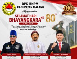 DPD BNPM Kab. Malang Sampaikan Ucapan Selamat Hari Bhayangkara ke-80, Teguhkan Sinergi Menjaga Kamtibmas dan Persatuan Bangsa