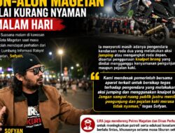 Di saat Liburan Sekolah, Alun-Alun Magetan Dinilai Kurang Nyaman bagi pengendara dan pengunjung