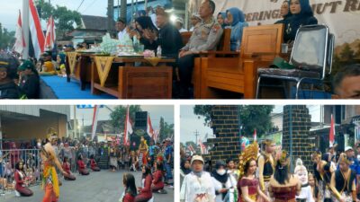 Selamatan Desa Sidodadi Lawang dan HUT ke-81 RI, Karnaval Meriah Diikuti Ribuan Warga