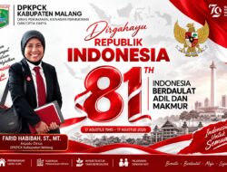 HUT RI ke-81, Kepala DPKPCK Kabupaten Malang Farid Habibah Ajak Masyarakat Perkuat Persatuan dan Isi Kemerdekaan dengan Karya Nyata