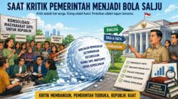 Saat Kritik Pemerintah Menjadi Bola Salju