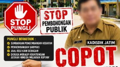 Kadisdik Jatim Didesak Dievaluasi dan Dugaan Pungli SMA/SMK Diminta Diusut