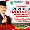 Rayakan HUT RI ke-81, Kepala Diskominfo Kabupaten Malang Serukan Semangat Persatuan dan Kemajuan