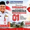 Dishub Kabupaten Malang Ajak Masyarakat Semarakkan HUT RI ke-81 dengan Semangat Persatuan dan Keselamatan Berlalu Lintas