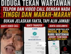 Gegara Berita Mencuat, Wartawan Arnort Diduga Mendapat Tekanan Banpur Polda Jatim. Lewat Telepon dan Video Call 