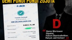 Dugaan “Harga Keadilan” Rp20 Juta: Oknum Penasihat Hukum Disorot, Nama Wartawan Diduga Dijadikan Alat