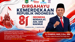 Dirgahayu RI ke-81, H. Syamsul Hadi Tegaskan Komitmen Perumda Tirta Kanjuruhan Tingkatkan Pelayanan