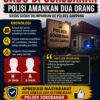 Polsek Sokobanah Berhasil Amankan 2 Orang Penyalahgunaan Narkoba Jenis Sabu