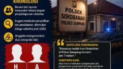 Polsek Sokobanah Berhasil Amankan 2 Orang Penyalahgunaan Narkoba Jenis Sabu