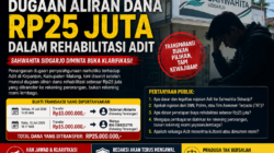 Dugaan Aliran Dana Rp25 Juta dalam Rehabilitasi Adit Dipertanyakan, Sahwahita Sidoarjo Diminta Buka Klarifikasi